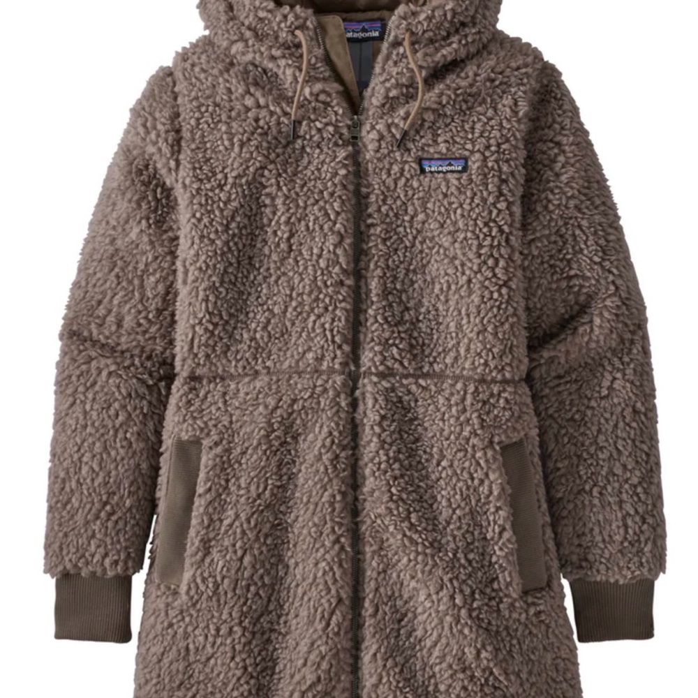 Patagonia Dusty Mesa Parka in Furry Taupe size Large